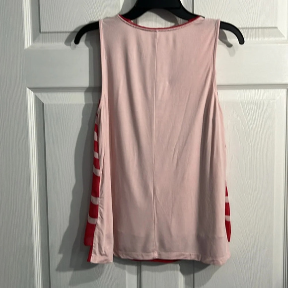NY & Co. women’s medium tank - pink and red stripes - Picture 5 of 5